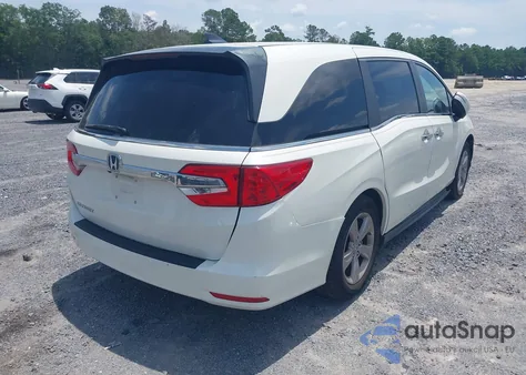 2019 Honda Odyssey Ex-L z USA, uszkodzony, nr VIN 5FNRL6H79KB111685